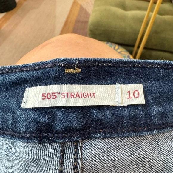 Levi’s 505™ Straight Jeans – Sz 10M W30 L32 - Picture 3 of 7